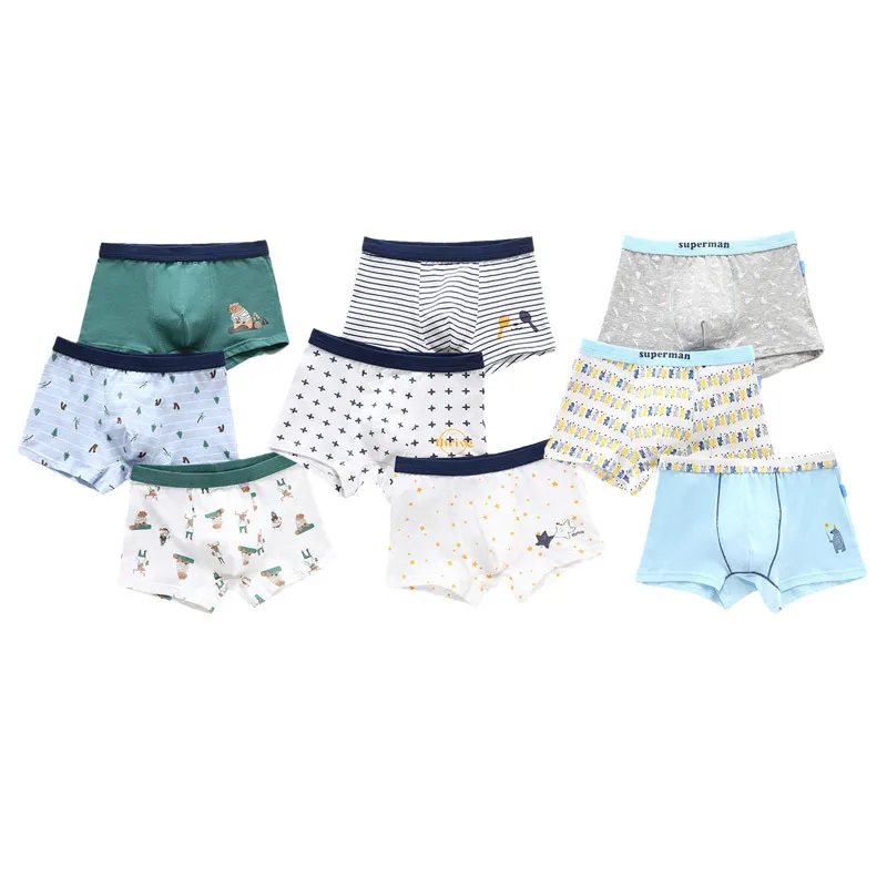 2021 модные летние трусики, Короткие Бесшовные Детские Боксеры, детское нижнее белье, одежда, детское нижнее белье, шорты для маленьких мальчиков