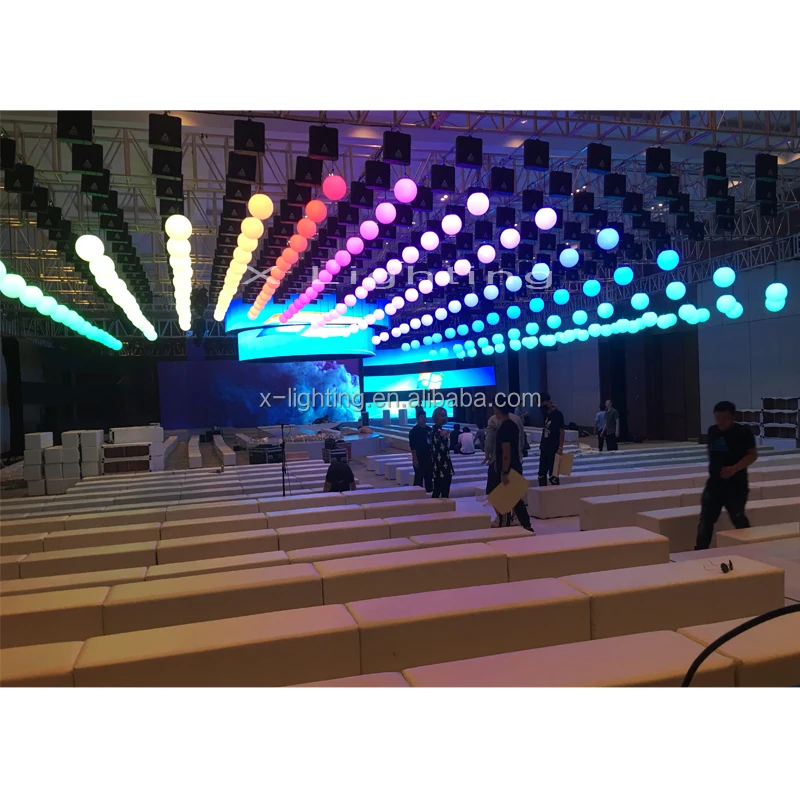 Event Club Disco light decoration kinetic lighting system led light ball