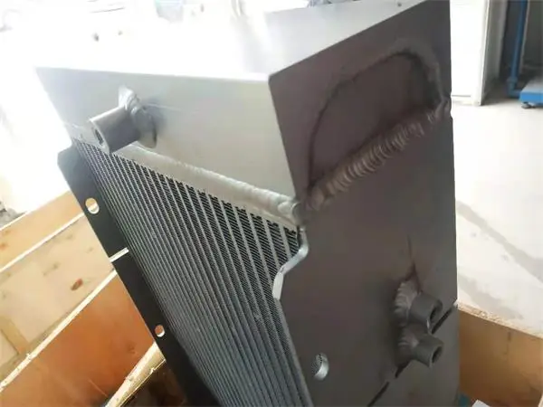 Good quality excavator spare parts EC360 AIR Inter Cooler Intercooler Core radiator water tank