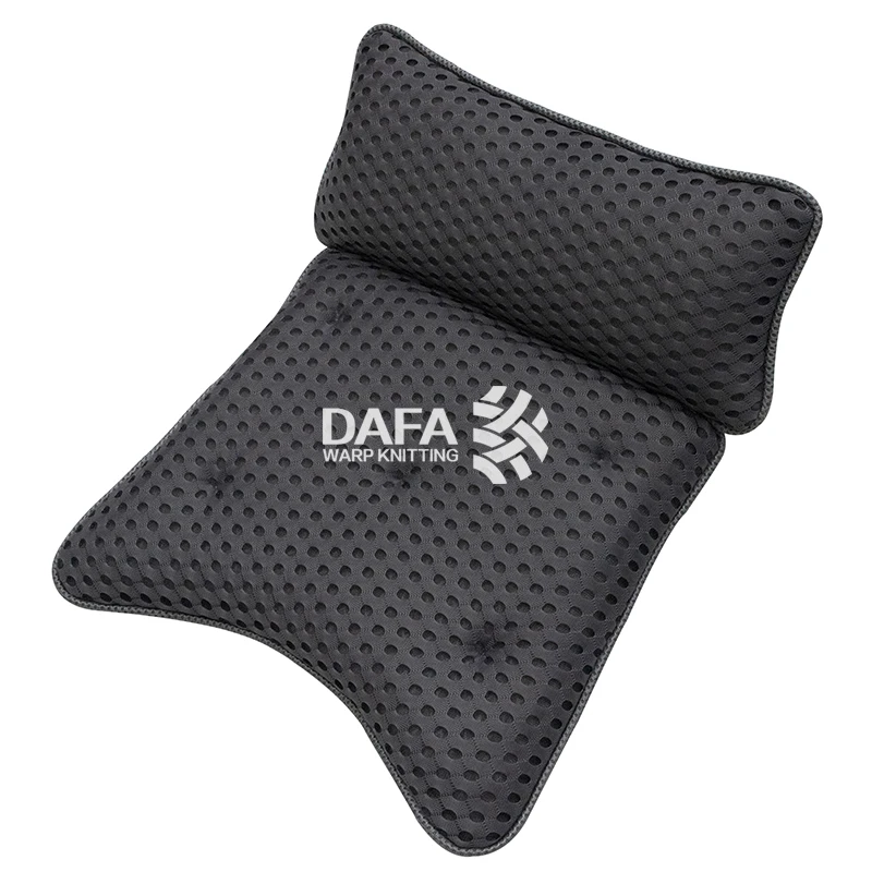 Spa 3D breathable net bath room non-slip bath pillow bath pillow cushion pillow Suction Cup