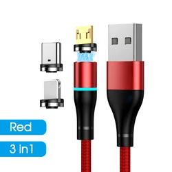 Factory cheapest custom logo private label led display mobile phone charge cables 360 multi magnetic usb fast charging cable