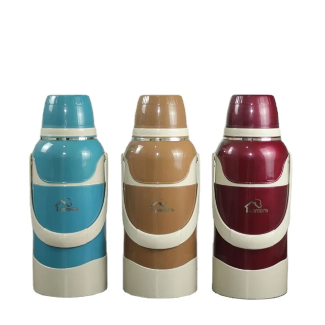 Внутренний слой из розового стекла асбеста вакуумная колба Термос Бесплатная ABS пластиковый корпус наивысшего качества 3.2L роскошный бизнес подарки Классический