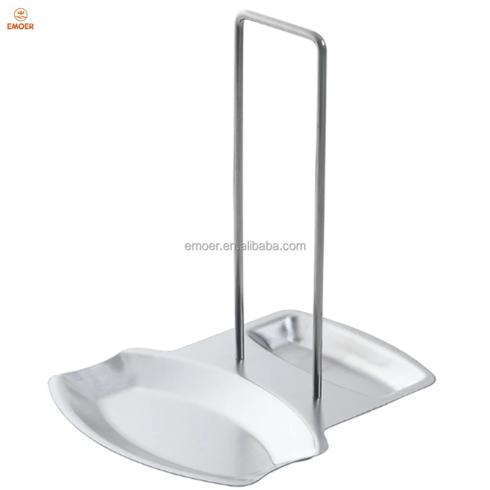 EMOER stainless steel Lid and Spoon Rest Shelf
