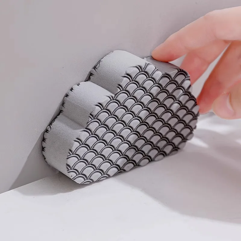 Glass eraser Cleaning Scrub Colored Sponge Anti-Scratch Kitchen Dishwashing Sponge PVA Handle Sponge