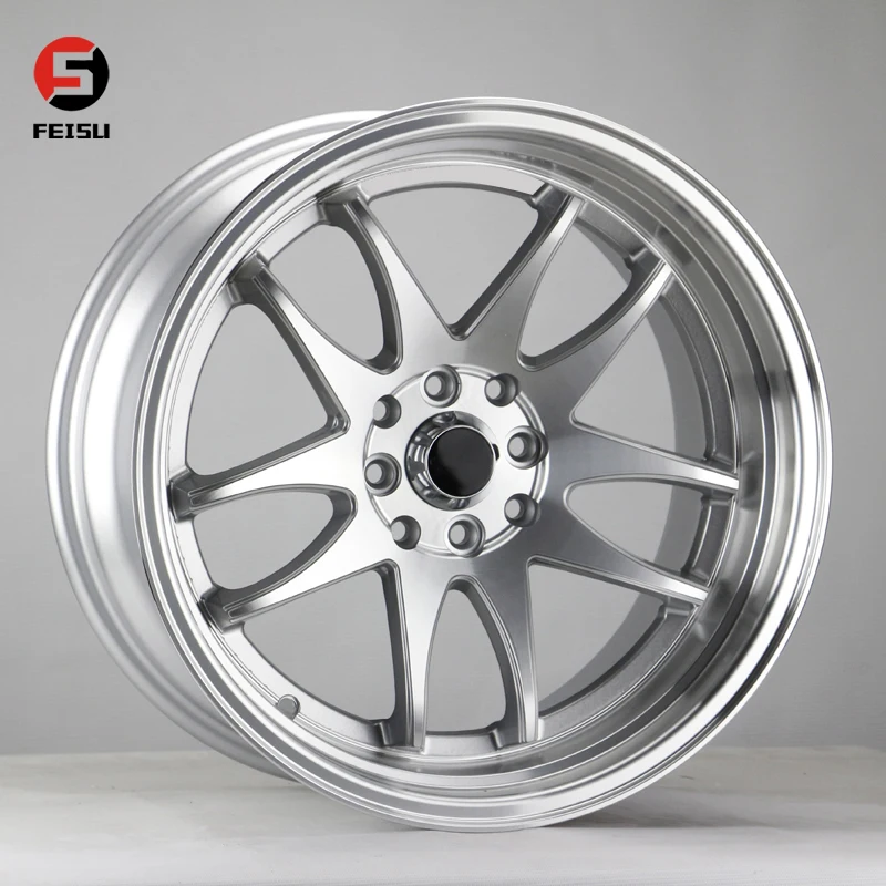 18inch New Design Car Alloy Wheels Beauty Rims Custom Color Modify Carwheels Double 5-Spokes Deep Lip Mags Red Color  Rines