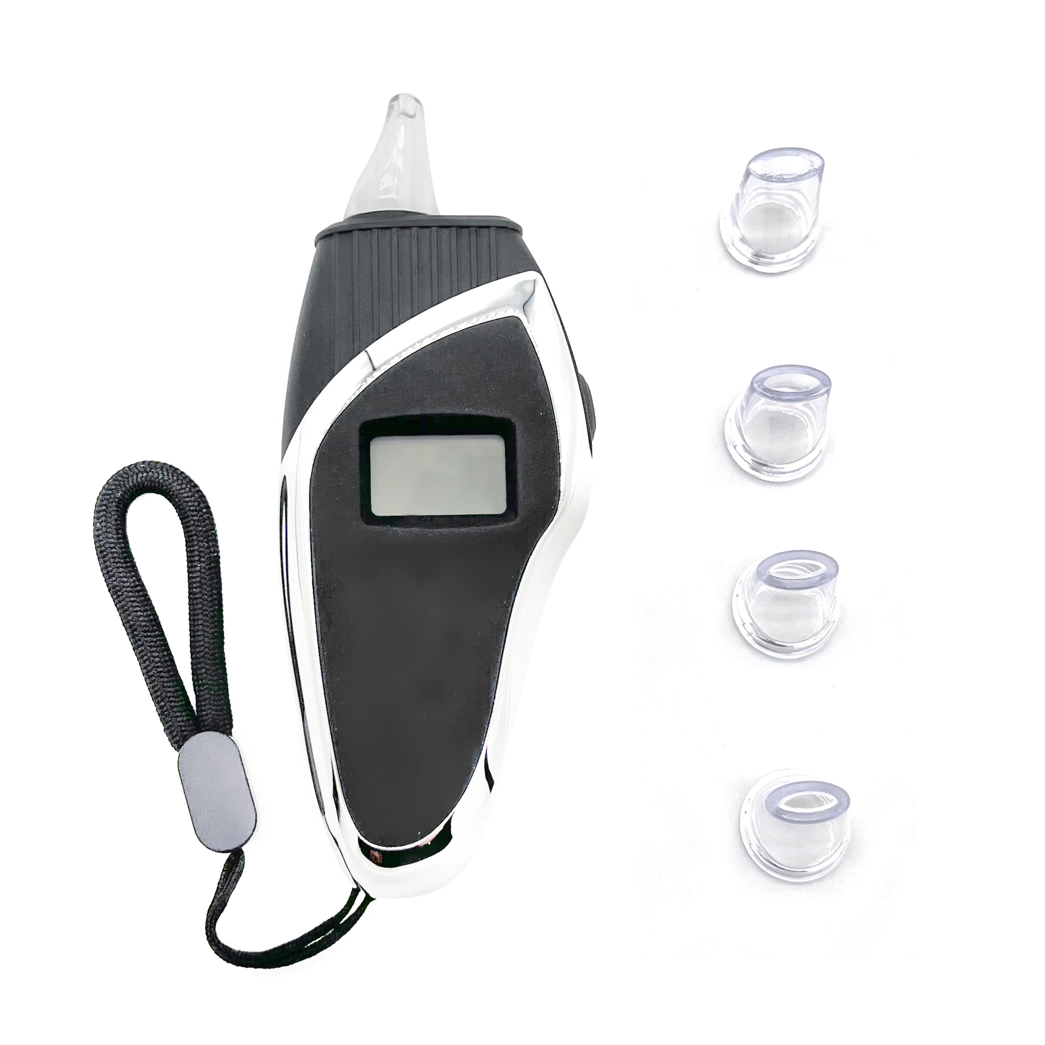 Алкотестер быстрой точности, портативный анализатор дыхания для персонального и профессионального использования, цифровой ЖК-экран, простой в использовании