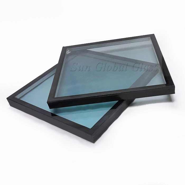 4mm 5mm 6mm glass thick 9mm 12mm 15mm air spacer toughened Insulated glass building double glazed low e glass panels price