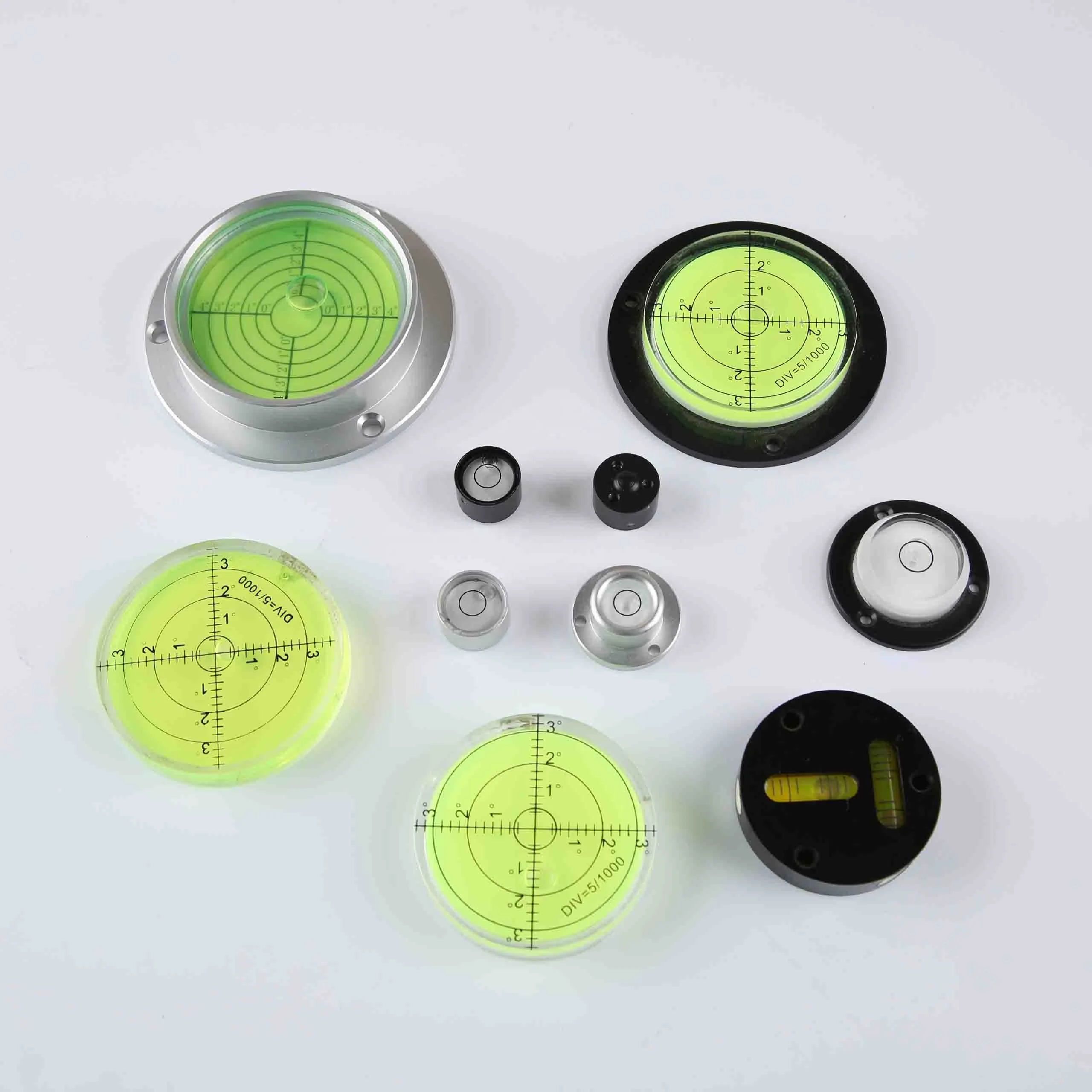 Пользовательские металлические круговые цифровые Пузырьки уровня духа