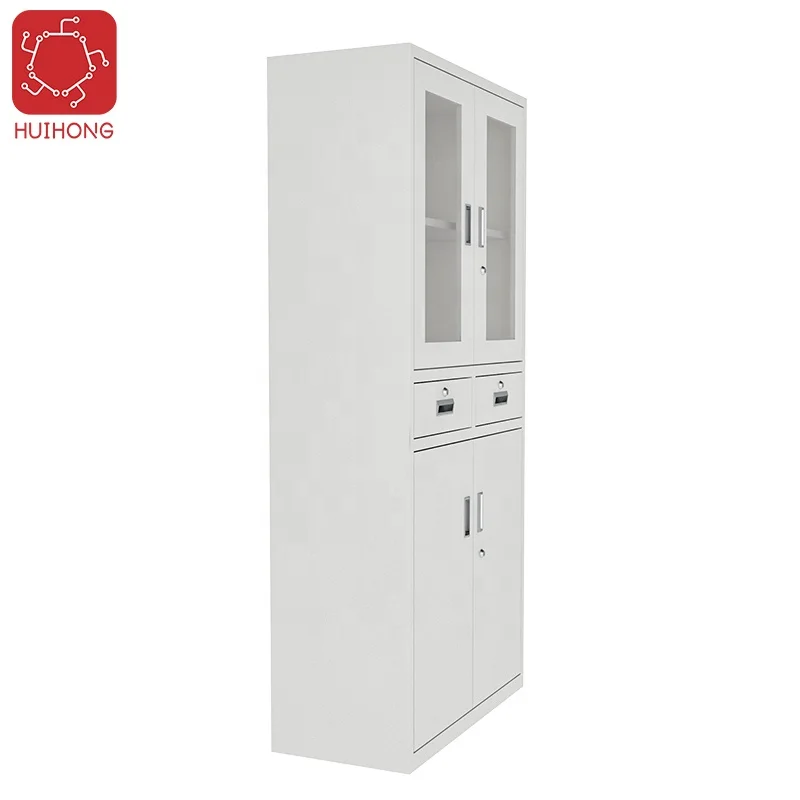 Huihong OEM/ODM Fireproof File Cabinet Metal Vertical Filing Cabintes For Samll Files With Drawers