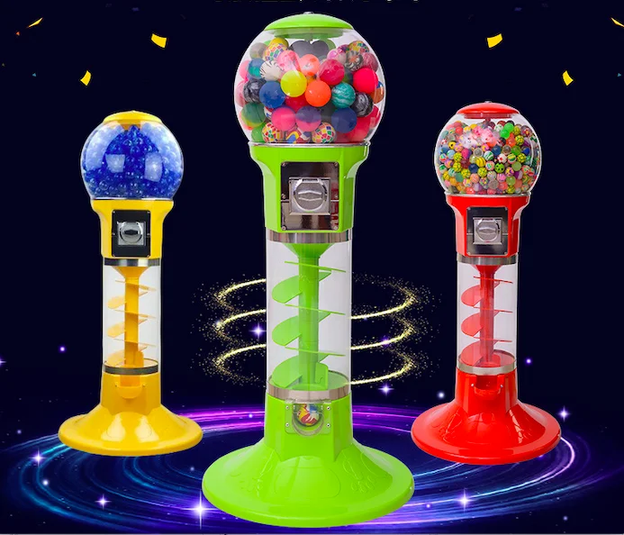 Wholesale Hot Sell Coin Operated New large Coin Intelligent Egg Twister Vending Slot Machine For Kids Baby