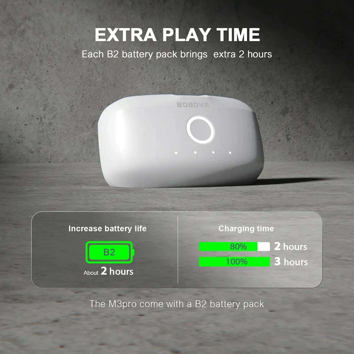 BOBOVR M3 Pro Head Strap Compatible with Qest3 Magnetic Battery Pack Elite Replacement Strap For Qest3 VR Accessories