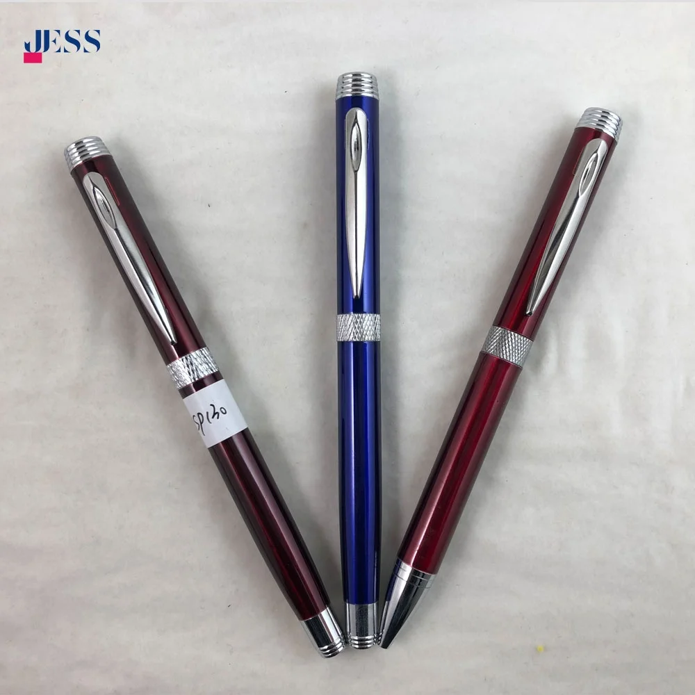 Fluent Writing Metal Roller Pen Advertising Metal Gel Pen Cheap Pen for Promotion