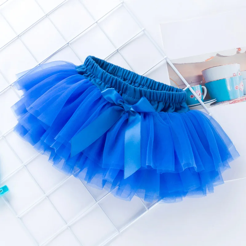 New Arrival tutu skirts baby petticoat cotton acrylic dresses summer ruffled tulle skirt Newborn Pettiskirt 0-2T Toddler Frock