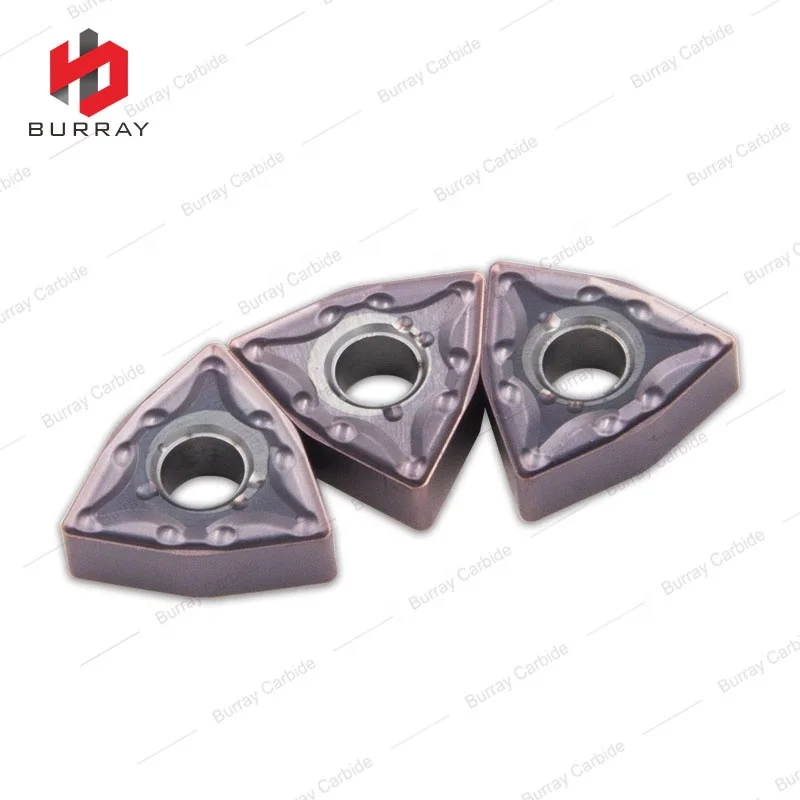 WNMG080408-MA WNMG Carbide Insert CNC Lathe Machining Cutting Tools For Stainless Steel Tungsten Carbide with PVD Coating