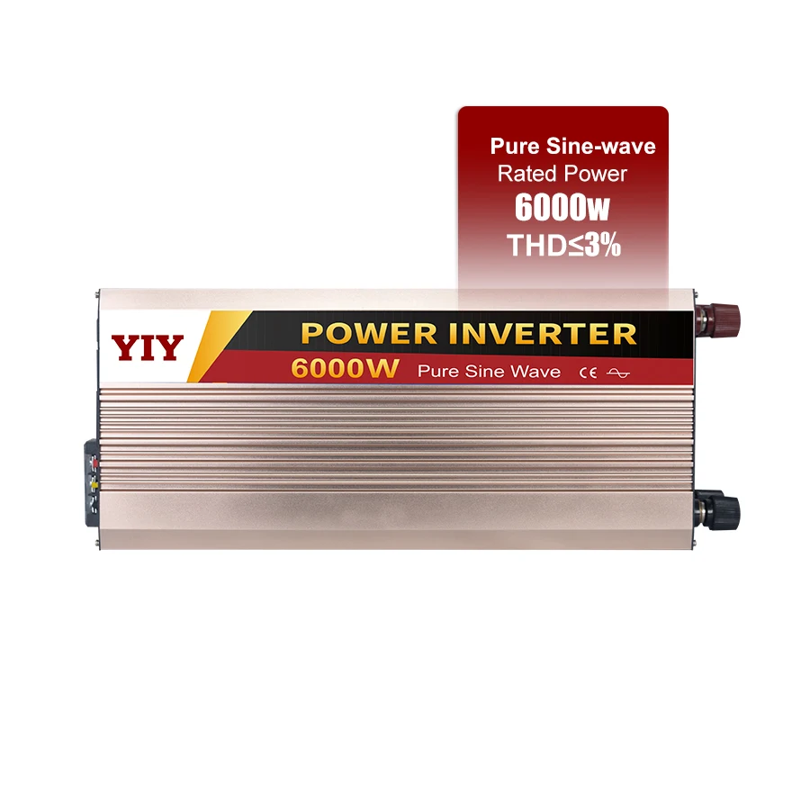Pure Sine Wave Inverter 24V 48V 220V Off Grid inverter For Solar System 4kw 5kw 6kw 8kw 4000W 5000w 6000w 8000w Power Inverter