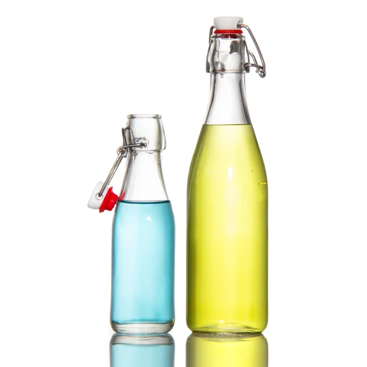 Secure Swing 16 oz Beer Bottles With Ceram Seal Ceramic Cap