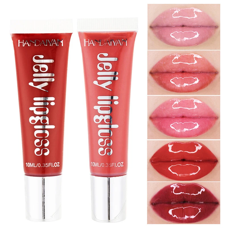 
Hot Selling 12 Colors Watery Lip Gloss Nourishing Luminous Lip Cosmetics Brilliant Custom Dazzling Moisturizing Liquid Lip Gloss 