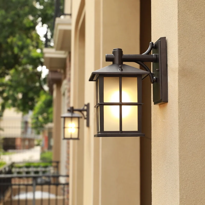 aisle wall lamp waterproof retro balcony outdoor wall interior light