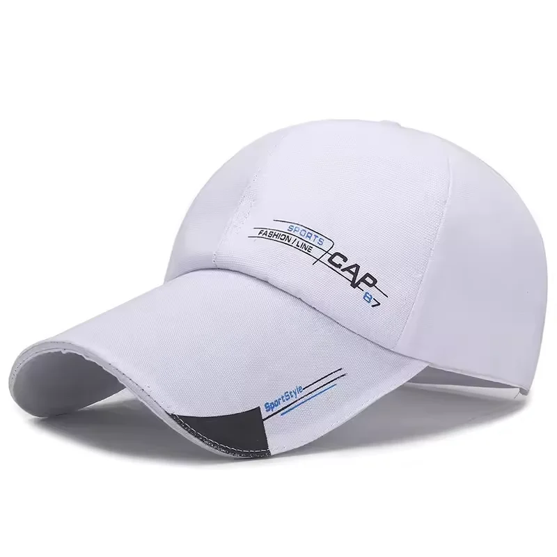 Quick Dry Waterproof Sports Peaked Cap Sun Hat Space Baseball Cap Women Men Golf Outdoor Street Hiphop Hats Caps