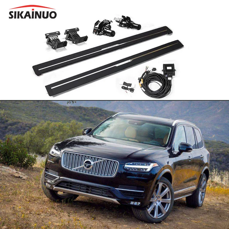 Беговая доска, устойчивые к коррозии и водонепроницаемые детали, Электрический боковой шаг для Volvo XC90