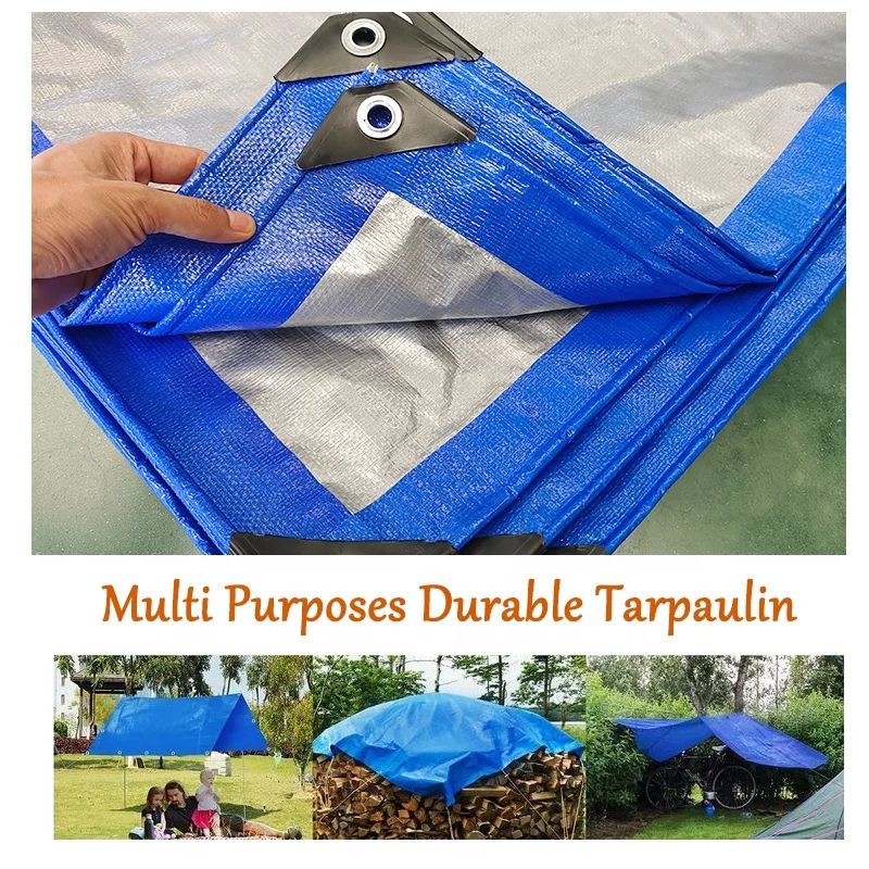 Hdpe Woven Cross Laminated Pe Tarpaulin For Container Tent Truck Cover Tarpaulin