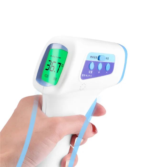 BABYLY точный Бесконтактный цифровой инфракрасный термометр для взрослых медицинский клинический ЖК-дисплей с подсветкой измеритель температуры быстрое чтение
