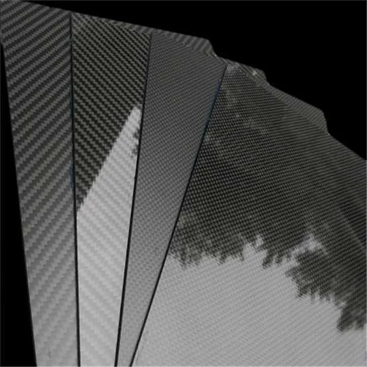 Customized High Strength Thermoplastic Composite Black Carbon 3K Twill Carbon Fiber Sheet 5mm