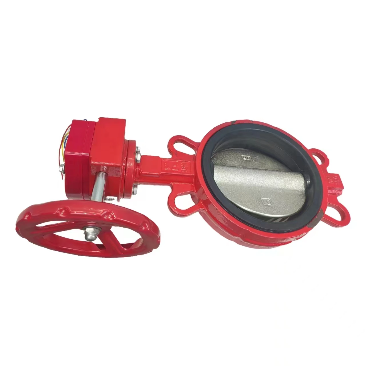 Butterfly Valve Fire Signal Turbine Clamping Type Firefighting Equipment & AccessoryZSXDF7-80-16