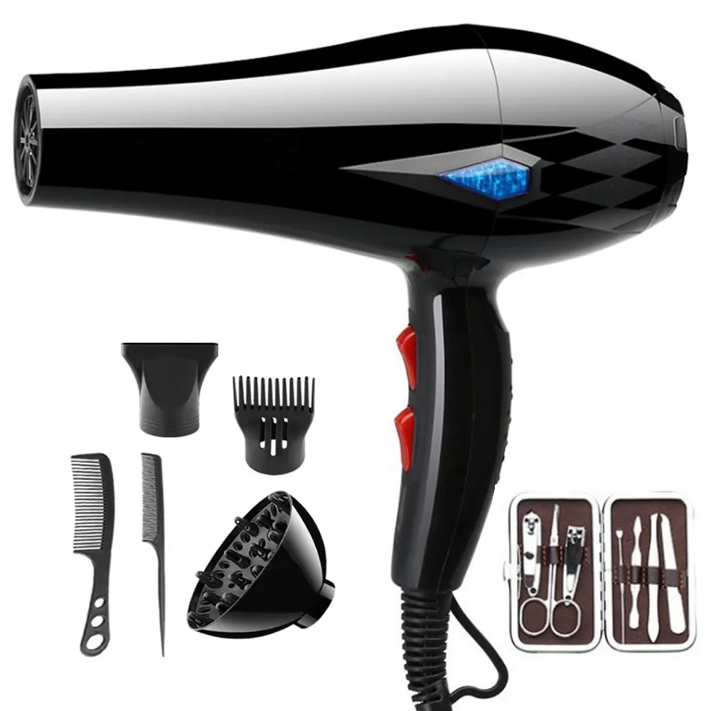 High quality Africa blow dc motor professional hair dryer set for saloon
