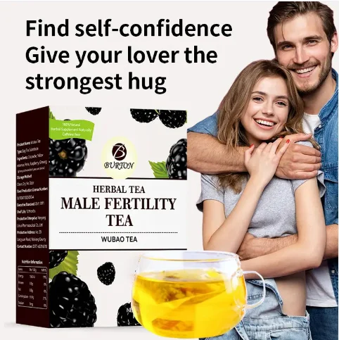 hot sales male sexual herbal tea wu bao tea enhance fertility and nourish kidney male fertility tea