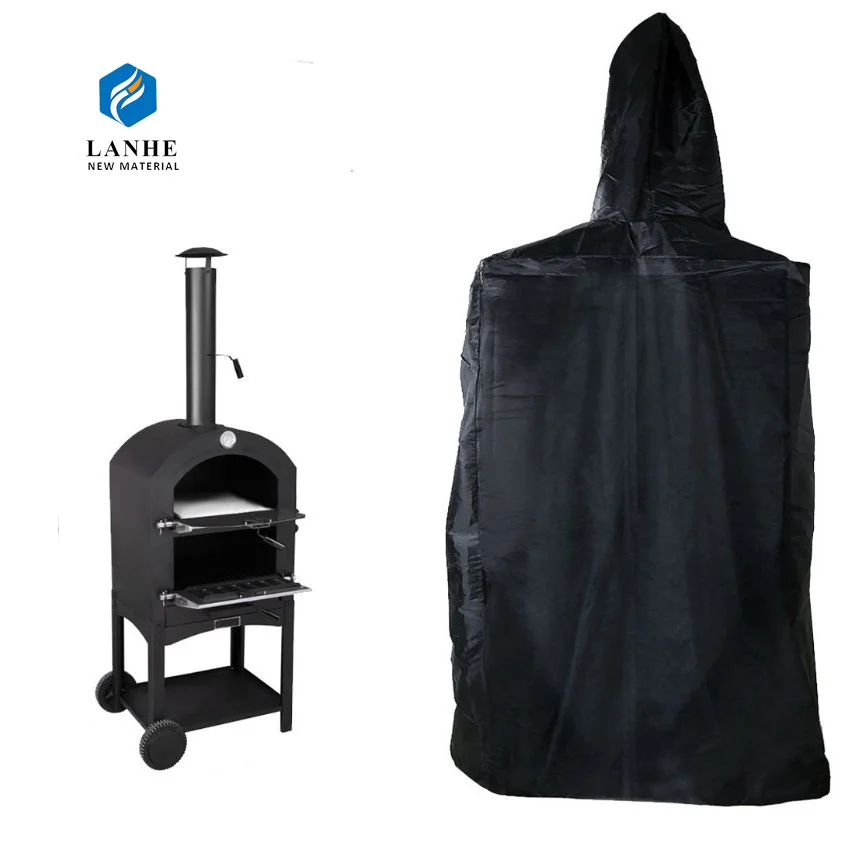 custom Barbecue dustproof sunproof oven cover water-proof outdoor egg bbq grill cover head
