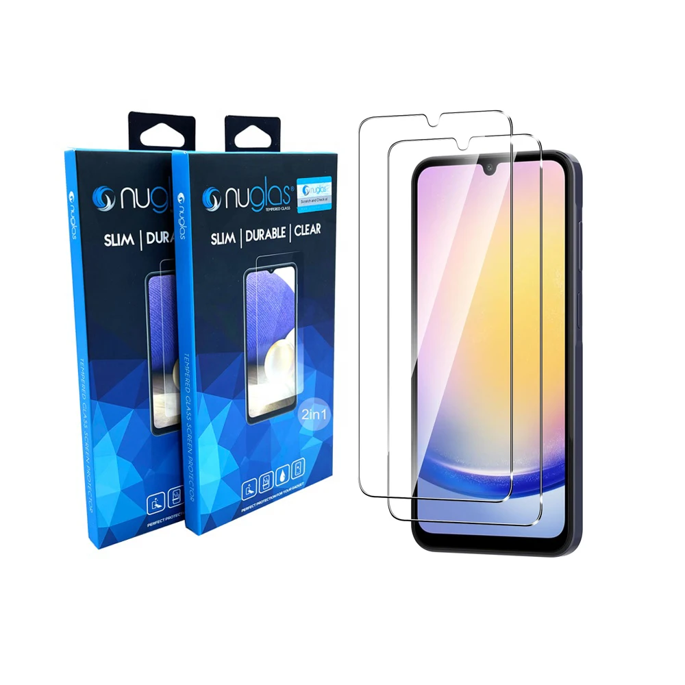 Anti-Scratch High Transparent 9H Tempered Glass Mobile Tempered Glass For Galaxy A25 Glass Screen Protector