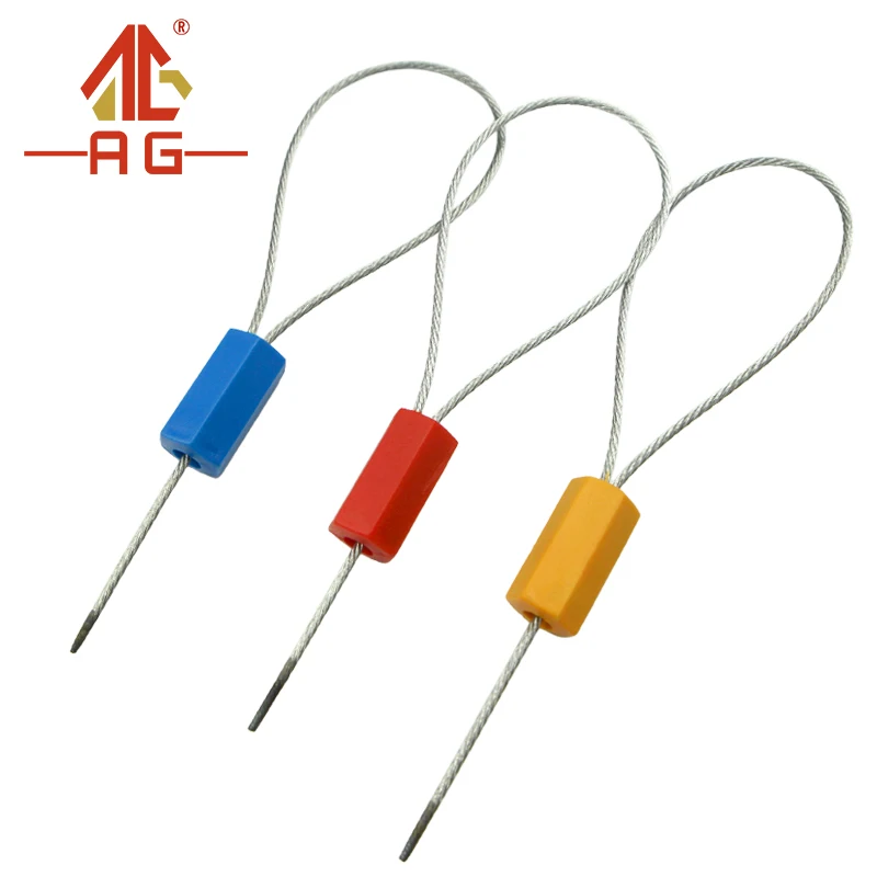 AG-C003 Logistic Security China 1.8mm Dia Mechanical Seal Cable Seals