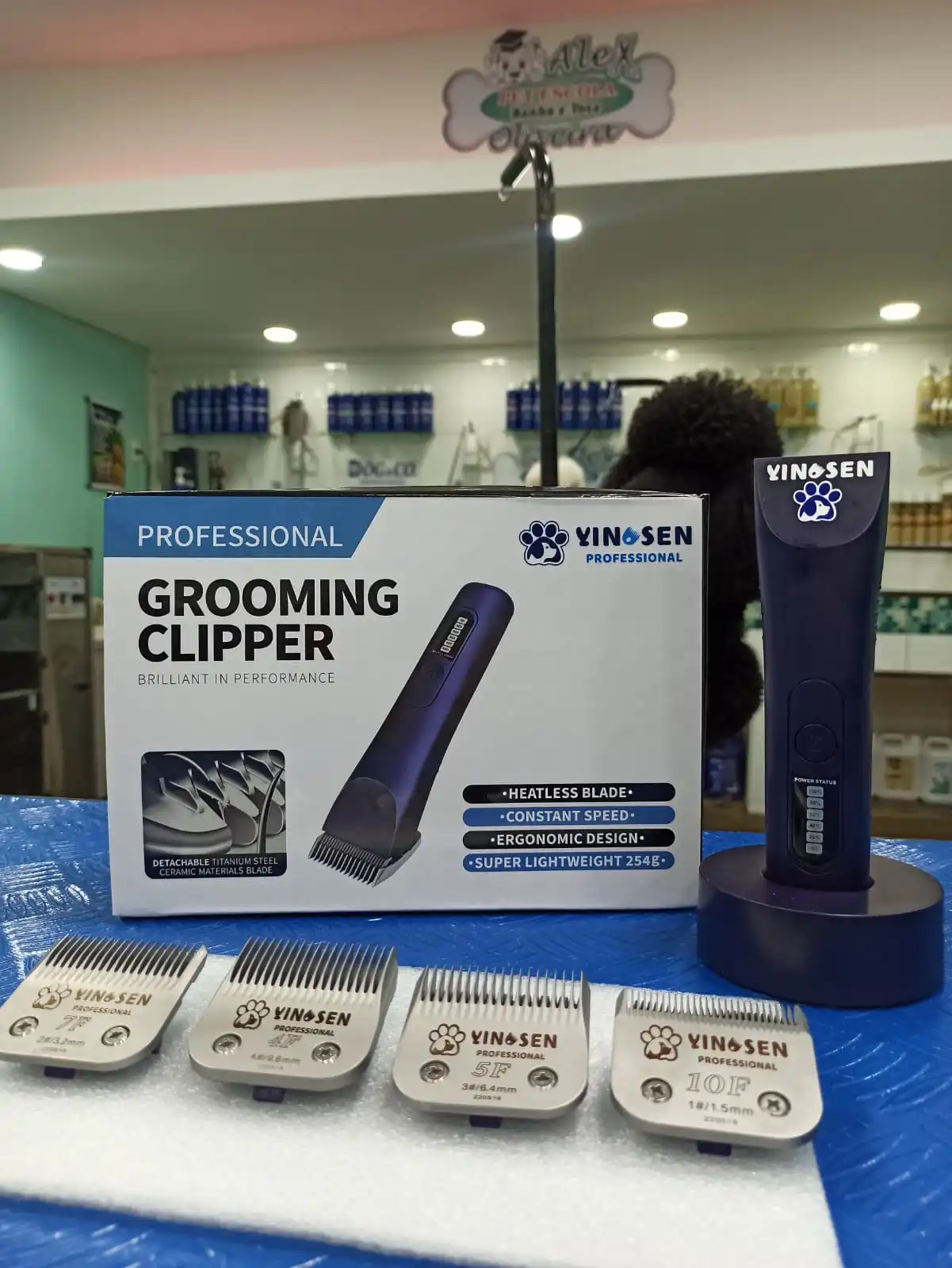 Ultimate Dog Grooming Clippers Professional Pet Hair Remove Tool Clipper With Detachable Cool Blades