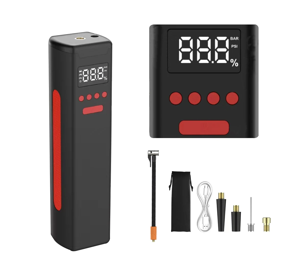 Оригинальный беспроводной инструмент насос 220 В аккумулятор портативный воздушный компрессор для автомобиля умный насос для шин