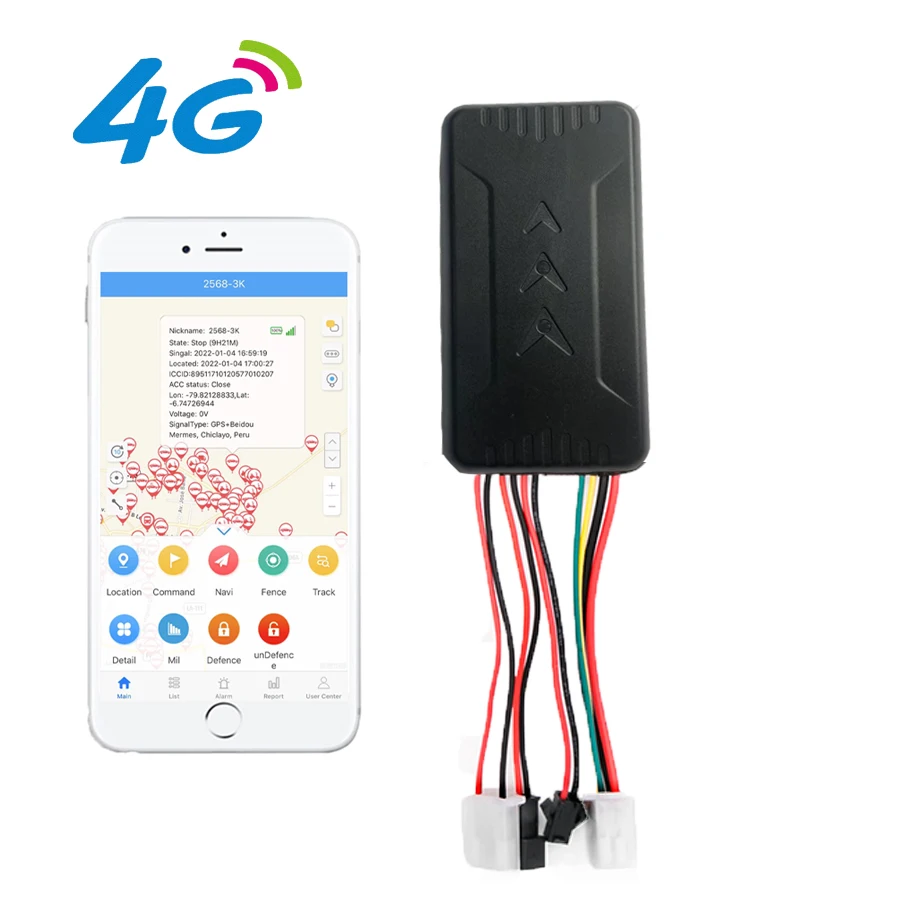 Автомобильный gps-трекер, устройство для отслеживания топлива, 4G, LTE