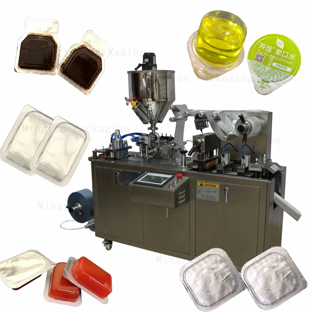 Tablet/Pill/Capsule/Honey/Paste/Ketchup Pharmaceutical Blister Filling and Packaging Machine