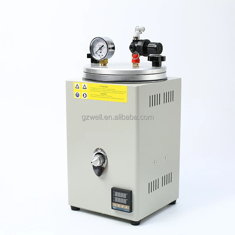 Jewelry wax injection machine with numerical control and temperature display function