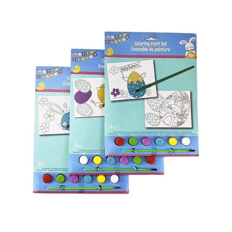2021 Kids Coloring Toy Educational Toys Gifts  6 Colors Cards Greeting Colorful