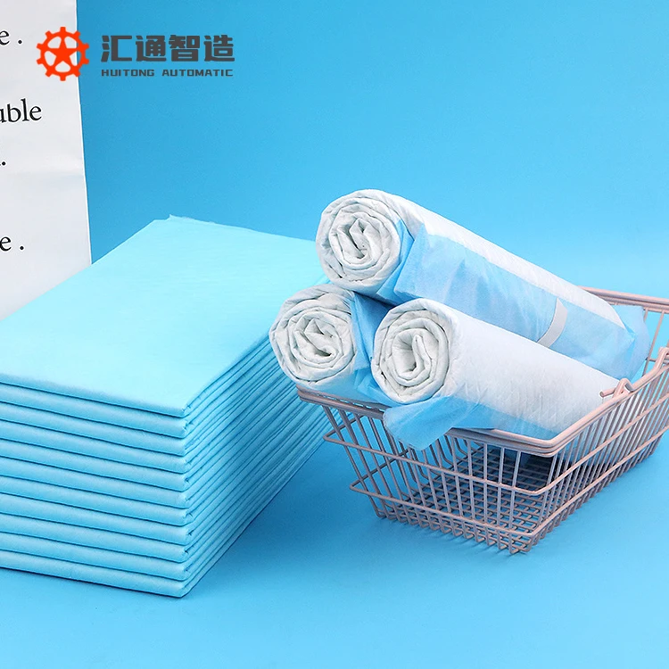 Automatic Under Pad Making Machine medical adult disposable hospital bed underpad make machine