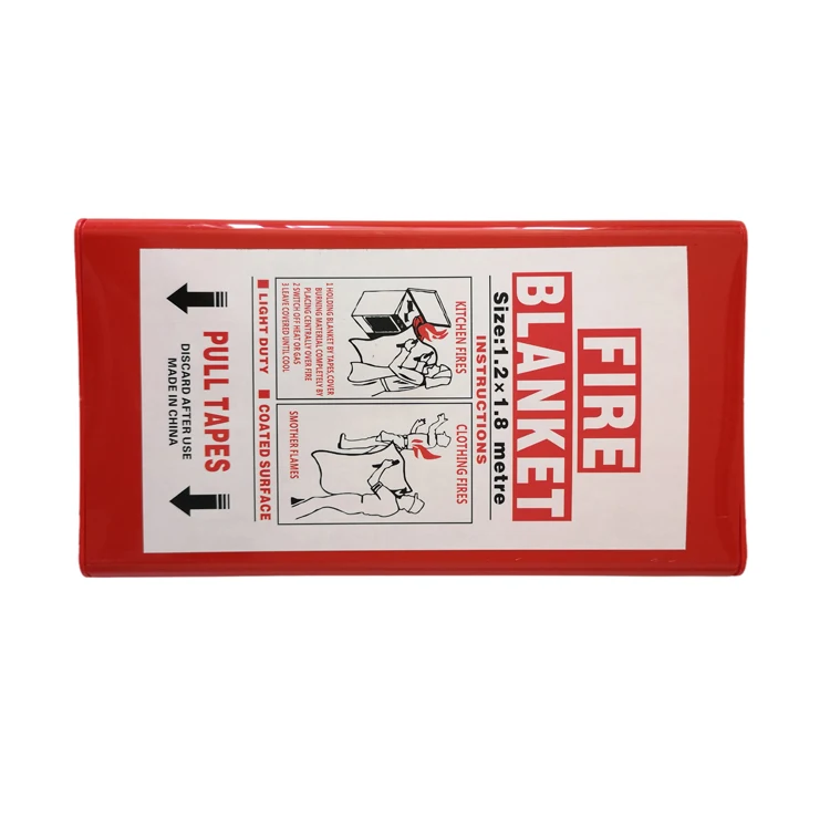 Customized fiberglass fire blanket single and double layer fire retardant ceramic fiber asbestos high silica gel fire blanket