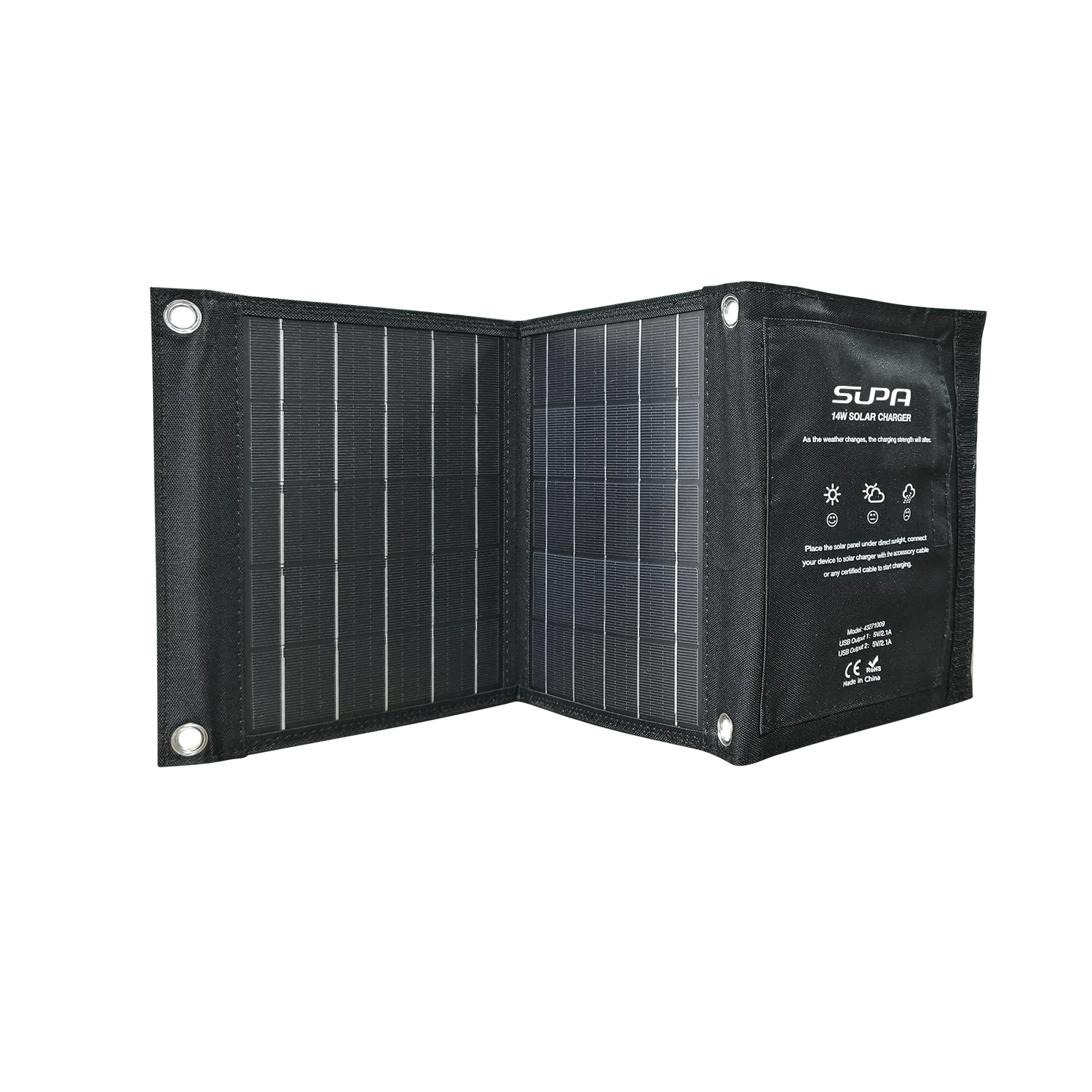 Supa customized 7W 10W 14W 21W 28W 30W 40W 50W 60W Solar panels for mobile phone hand size easy for carry for 5G