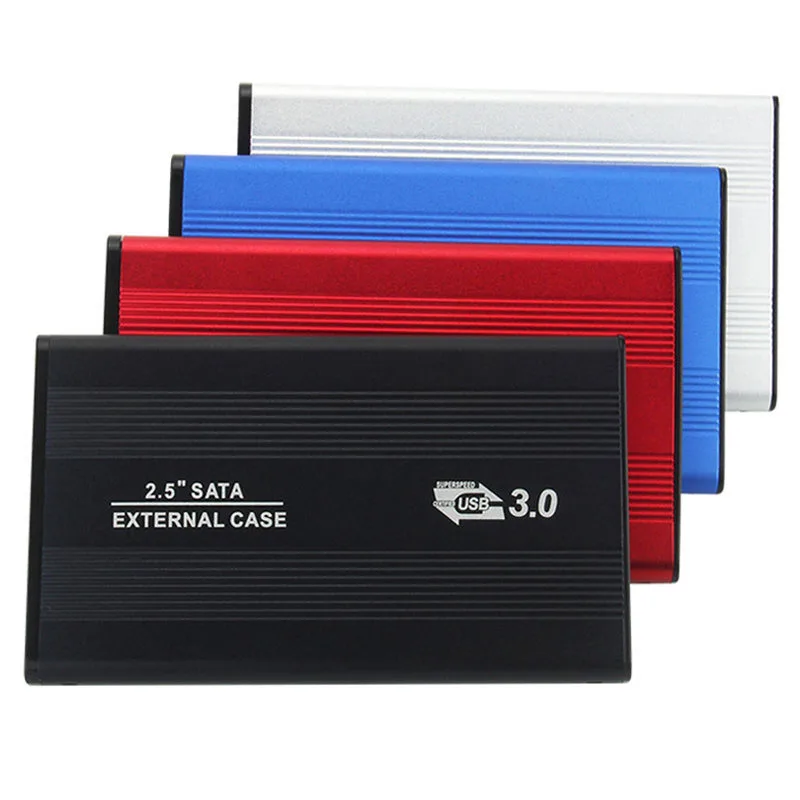 Aluminum 2.5 Inch SATA III to USB 3.0 5Gbps External HDD Enclosure Hard Drive Case SSD Box Support Hot Plug For Windows Mac