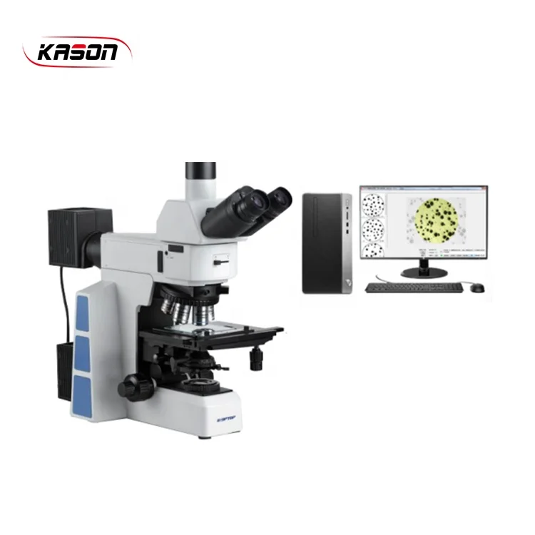 KASON High Quality Official Store 4X/10X/40X Microscopes Lectronique with Coarse and Fine Focus