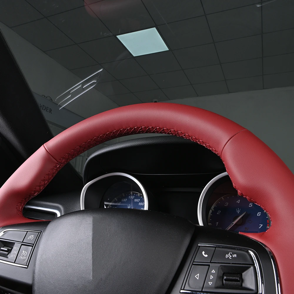 Factory Manufacturer Car Special Steering Wheel Covers Nappa Leather For all car models