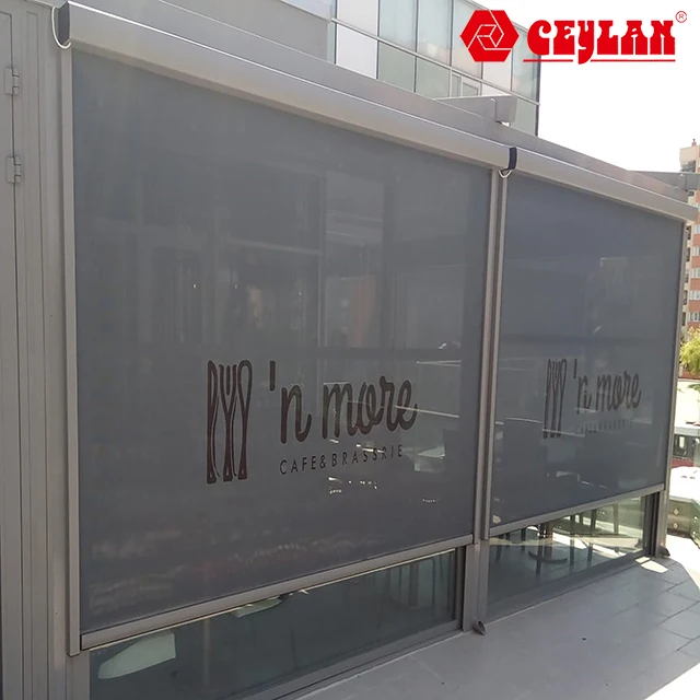 
Window Zip Roller Vertical Curtain 