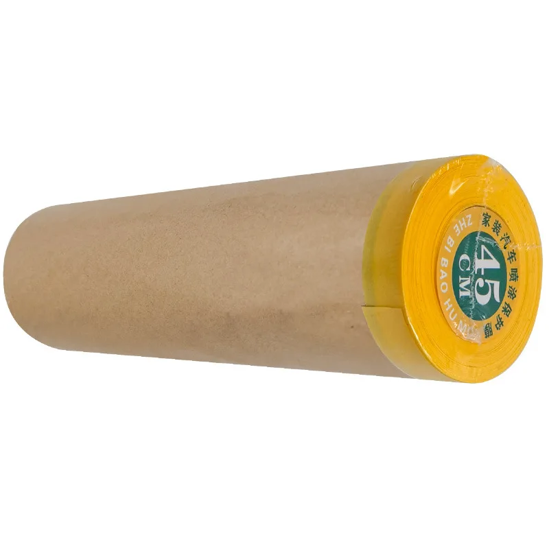 plastic film paper masking tape adhesive paper & film stickers roll heavy duty paper washi tape masking film for painting