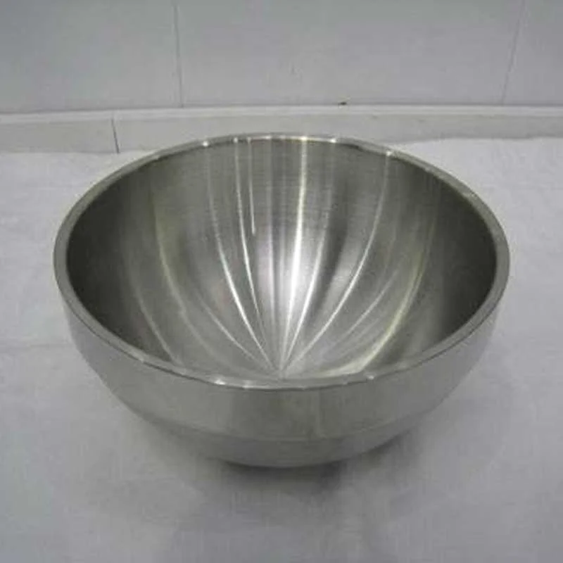 Stainless steel double layers 24cm bowl