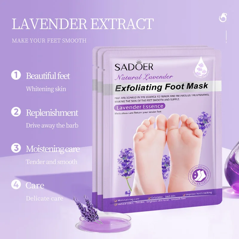 Whitening moisturizing hand mask gloves exfoliating foot mask hand and foot care products