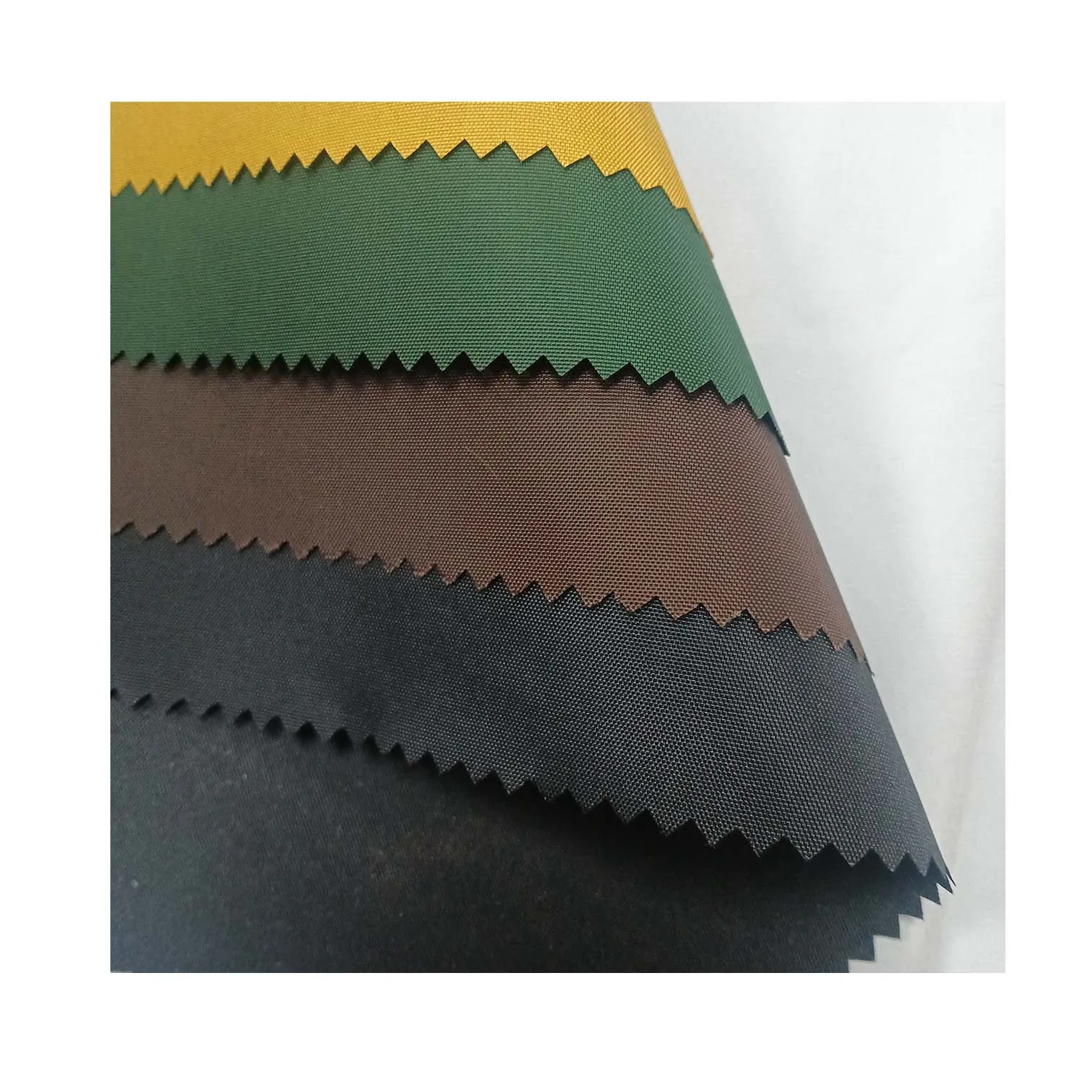 210D nylon oxford coated fabric nylon waterproof colorful fabric for outdoor 100% nylon fabric